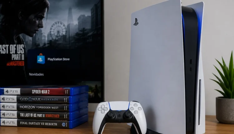 Fim dos Discos no PS5? Queda Brutal nas Vendas Físicas Liga Alerta na Sony e Deixa Jogadores Preocupados com o Futuro